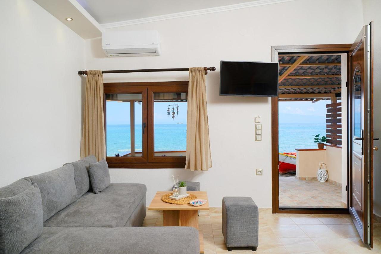 To Kyma - Seafront House Villa Skála Kallirákhis Dış mekan fotoğraf